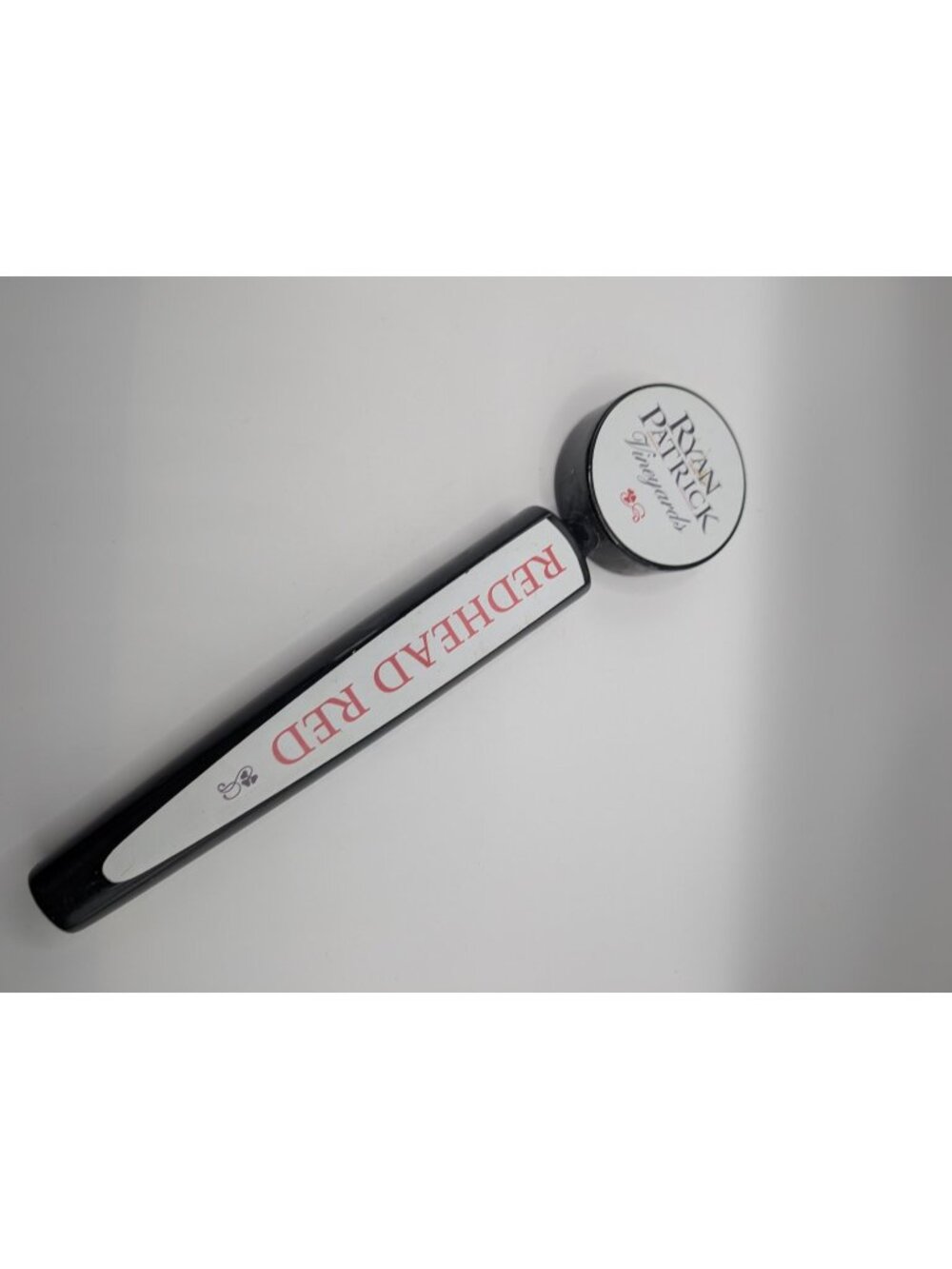 Ryan Patrick Vineyards Redhead Red Draft Beer Tap Handle  RARE - Picture 4 of 5